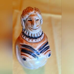 Very Old Ceramic Tribal Art Women Sculpture -